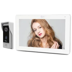 10-inch Tuya Wifi Video Intercom FHD1080P Color Touch Screen Outdoor Doorbell Motion Detection Tuya Smart Remote View Home Security