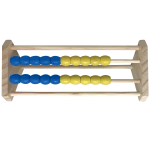 2-Row Abacus Counting Frame