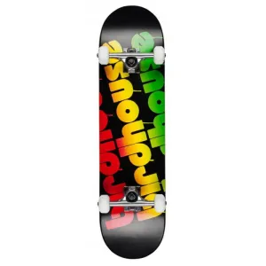 Birdhouse Stage 1 Triple Stack Rasta Complete Skateboard - 8.0"