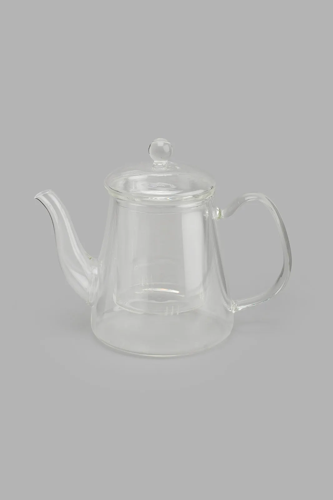 Clear Glass Tea Pot With Filter (800ml)