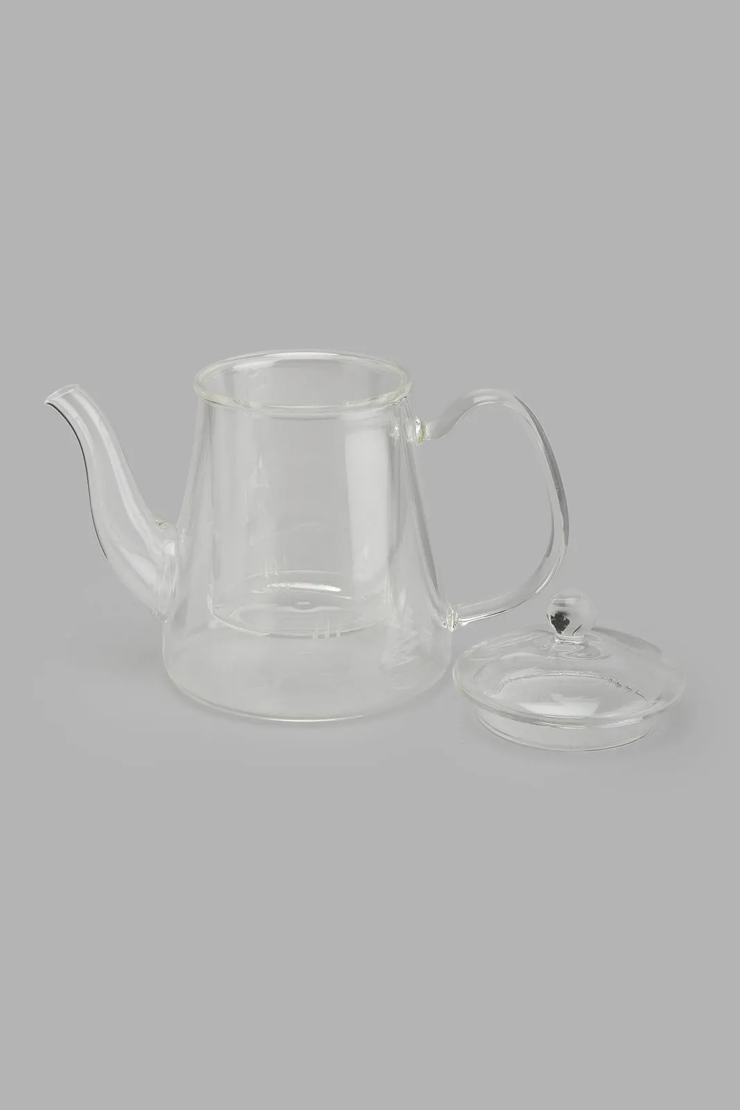 Clear Glass Tea Pot With Filter (800ml)