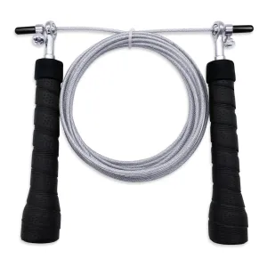 Contraband Sports 7109 10ft Speed Rope w/ Ultralight Small Rubber Grip Handles