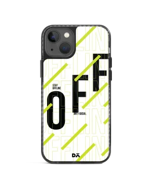 DailyObjects Stay Offline Stride 2.0 Case Cover For iPhone 13 Mini