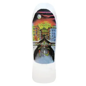 Dogtown 10.020" x 30.30" Eric Dressen Street 80s Reissue WHITE DIP Skateboard Deck