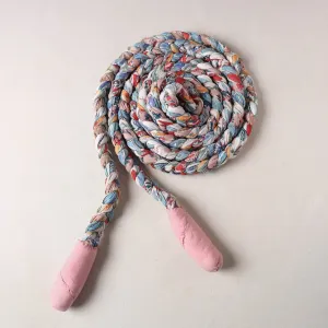 Handmade Upcycled Fabric Skipping Rope 19