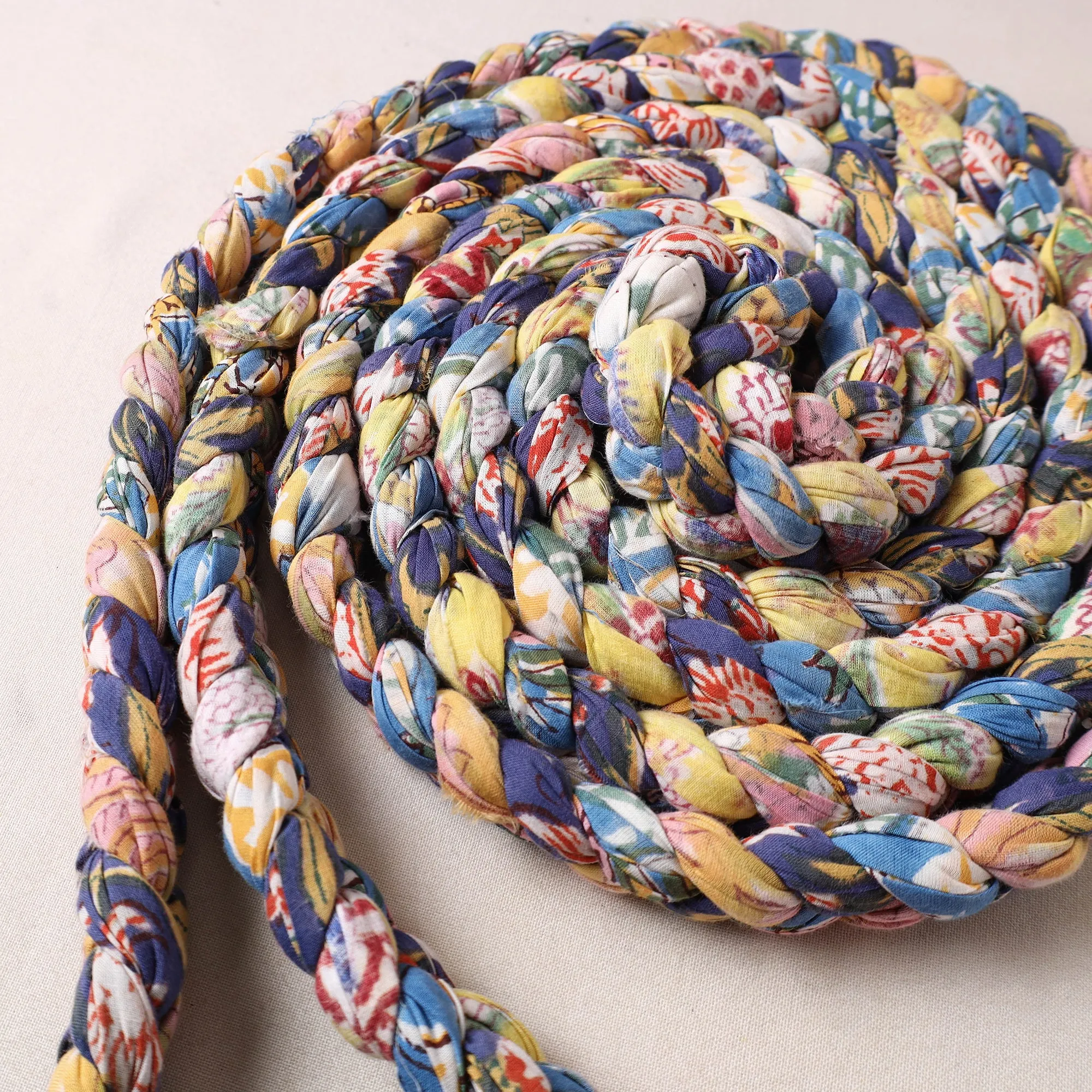 Handmade Upcycled Fabric Skipping Rope 50