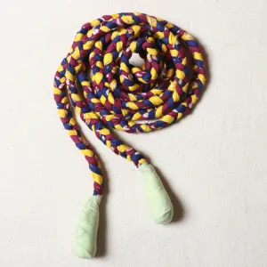 Handmade Upcycled Fabric Skipping Rope