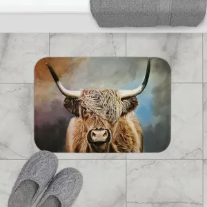 Highland Cow Bath Mat