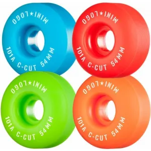 Mini Logo 54mm 101a C-Cut Assorted Skateboard Wheels 4pk