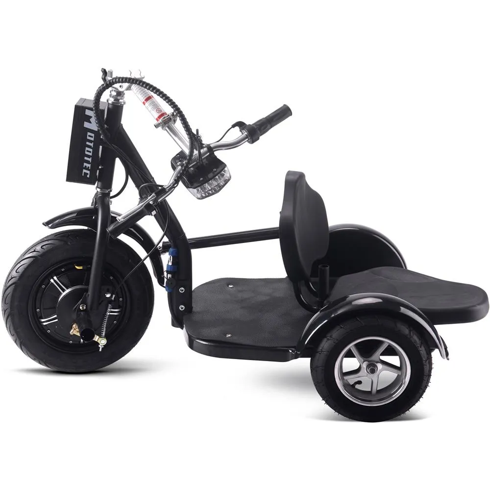 MotoTec Electric Trike 48v 1000w Lithium