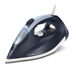 Philips 7000 Series Dst7030/20 Iron Dry & Steam Iron Steamglide Plus Soleplate 2800 W Blue