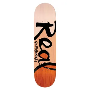 Real Team Script Colorblock Skateboard Deck Assorted