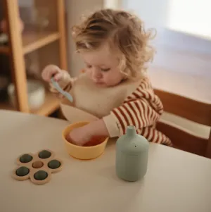 Silicone Sippy Cup (Cambridge Blue)