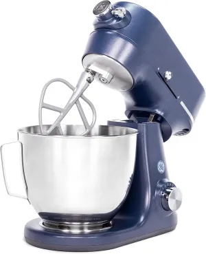 Tilt-Head Electric Stand Mixer, 7-Speed, 350-Watt Motor, Includes 5.3-Quart Bowl, Flat Beater, Dough Hook, Wire Whisk & Pouring Shield