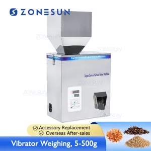 ZS-500C 5-500g Granular Powder Weighing Packing Machine Filling Machine For Grains Coffee Bean