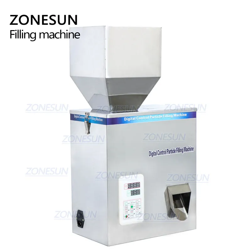 ZS-500C 5-500g Granular Powder Weighing Packing Machine Filling Machine For Grains Coffee Bean