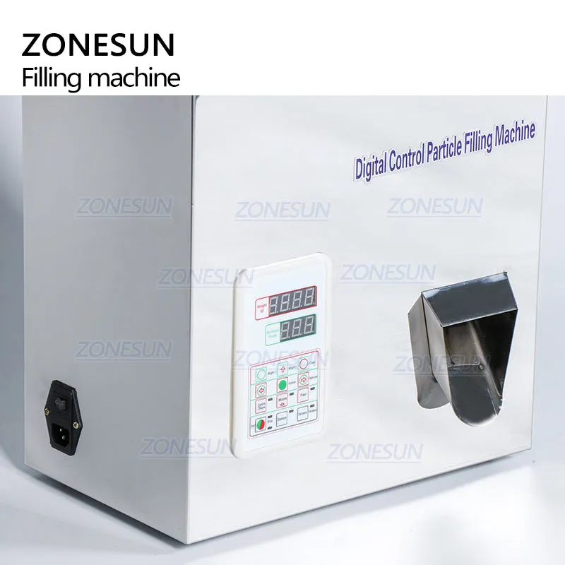 ZS-500C 5-500g Granular Powder Weighing Packing Machine Filling Machine For Grains Coffee Bean